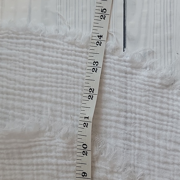 Urban Outfitters White Gauze Cotton  Button-Up Shirt Womens Size S - Picture 11 of 11